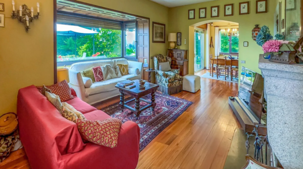 Lake Maggiore Villa Living Room