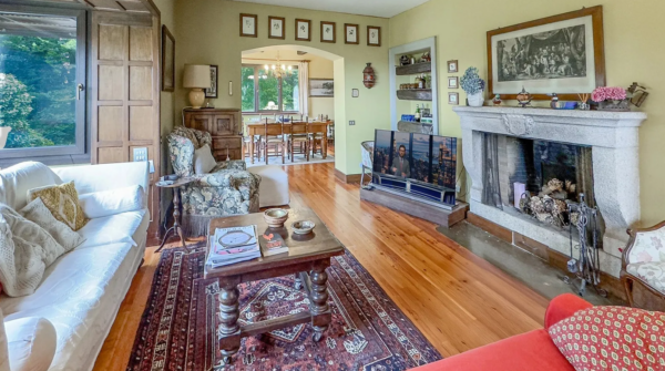 Lake Maggiore Villa Living Room