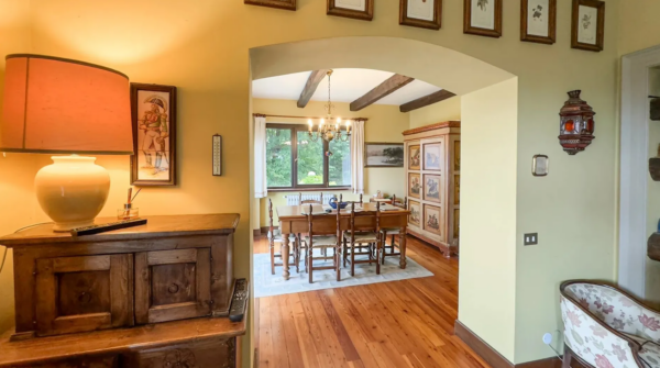 Lake Maggiore Villa Dining Room