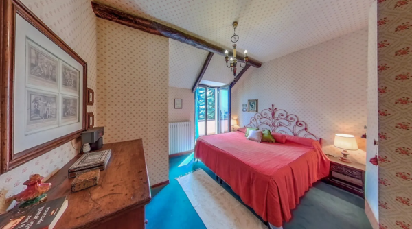 Lake Maggiore Villa Bedroom