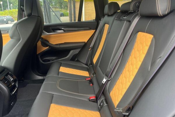 BMW X3 M Rear Seats