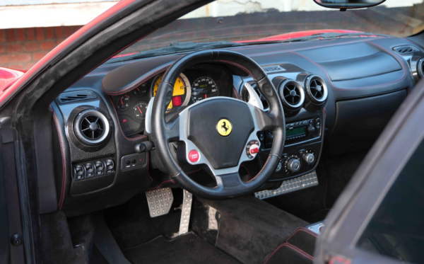 Ferrari F430 steering wheel, cockpit