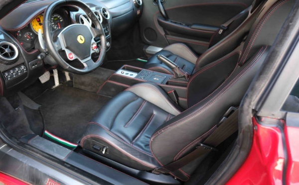 Ferrari F430 interior, seats