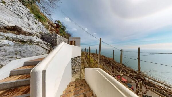 Amalfi Coast Apartment staircase