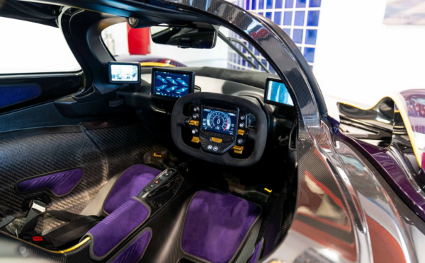 Aston Martin Valkyrie cockpit