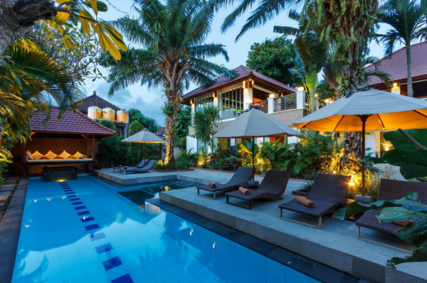 Bali Indonesia Villa swimming pool