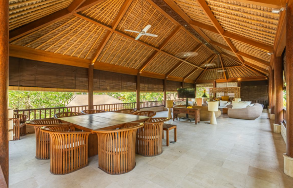 Bali Indonesia dining area