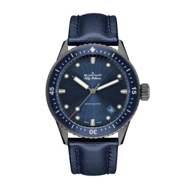 Blancpain Fifty Fathoms bitcoin, crypto, luxury watches