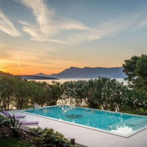 Brac Croatia Villa swimming pool