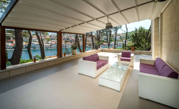 Brac Croatia Villa living area