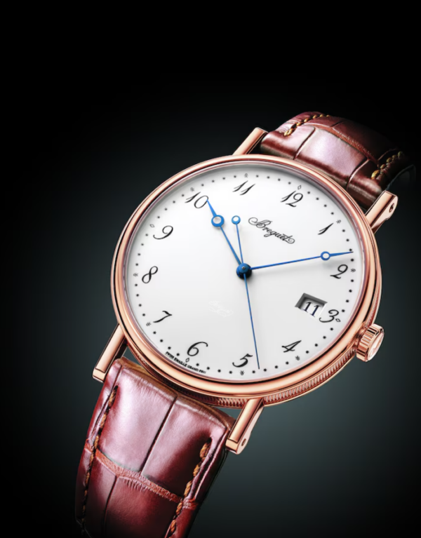 Breguet Classique dial, bezel, crown