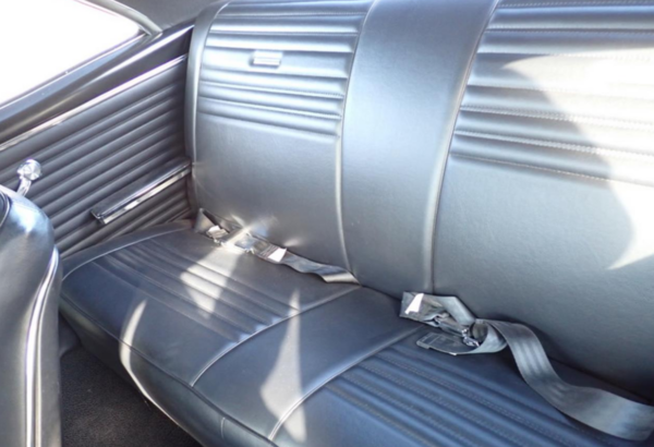 Chevrolet Chevelle SS rear seats