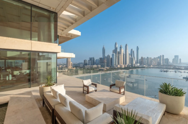 Dubai United Arab Emirates Penthouse balcony