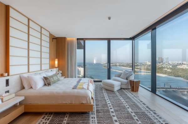 Dubai United Arab Emirates Penthouse bedroom