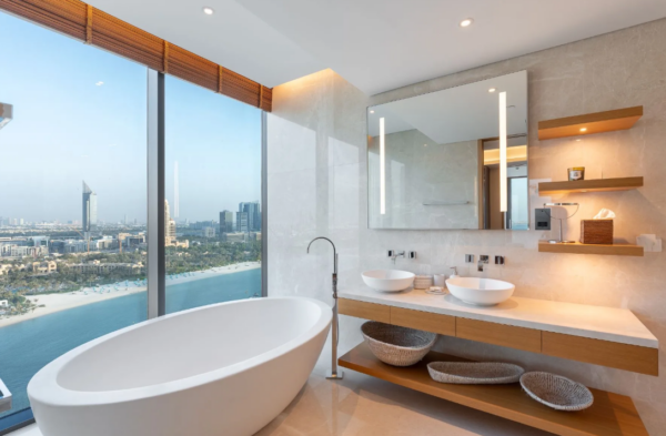 Dubai United Arab Emirates Penthouse bathtub