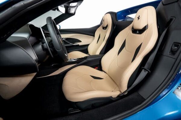 Ferrari 296 GTS interior seats