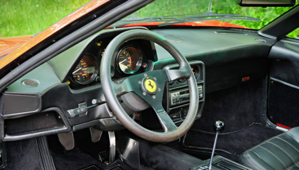 Ferrari 328 GTB cockpit