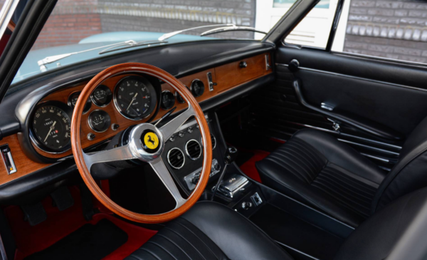 Ferrari 330 GTC steering wheel