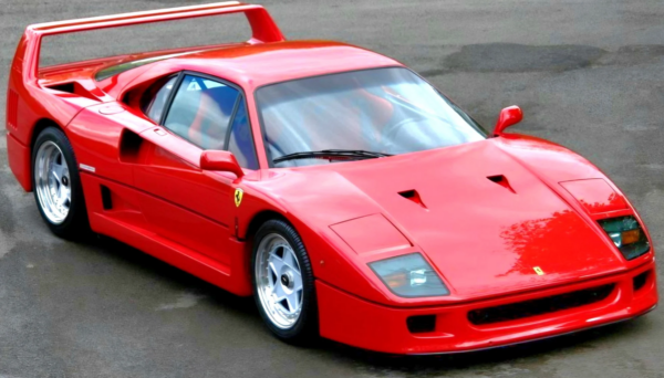 Ferrari F40 bitcoin, crypto, luxury cars