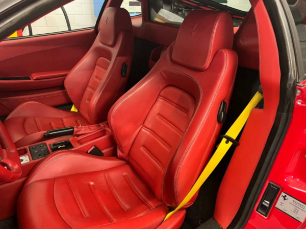 Ferrari F430 interior seats