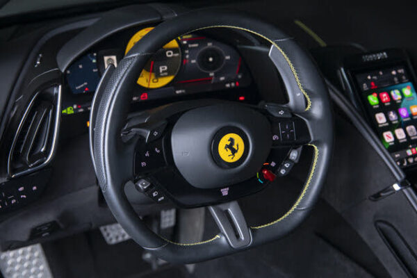 Ferrari Roma cockpit