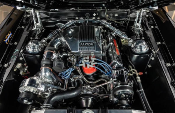 Ford Mustang engine bay