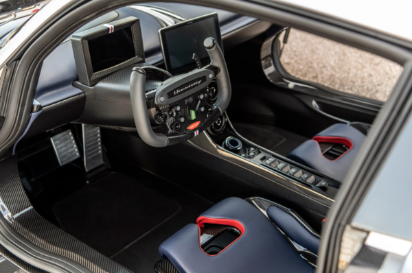 Hennessey Venom F5 cockpit