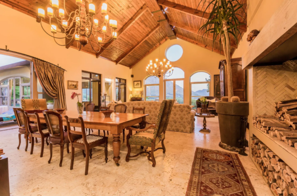 Hout Bay South Africa House dining area