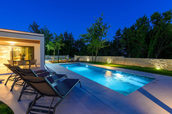 Istria Croatia Villa swimming pool