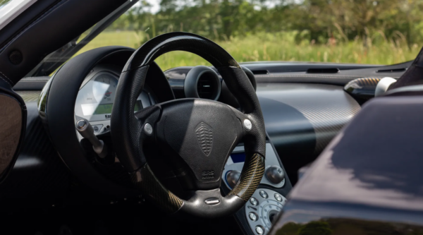 Koenigsegg CCX cockpit