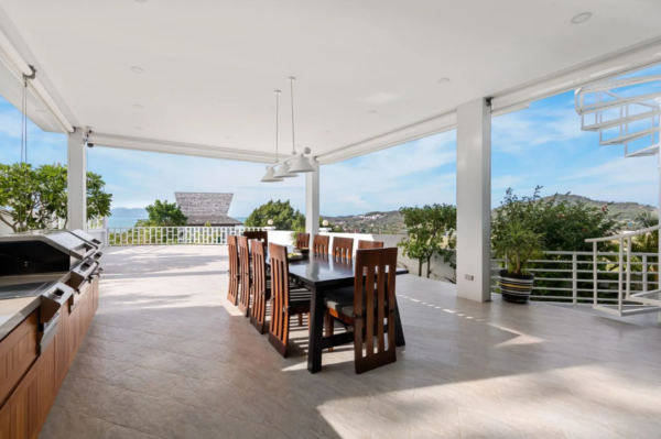 Koh Samui Thailand Villa dining area