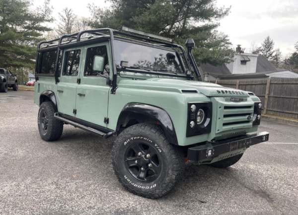 Land Rover Defender 110 bitcoin, crypto, luxury cars