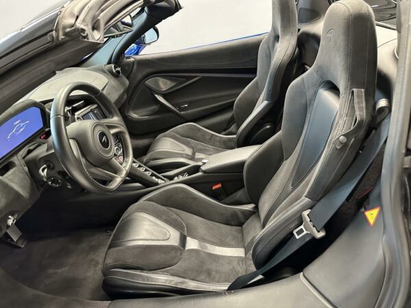 McLaren 720S interior front seat