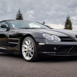 Mercedes-Benz SLR bitcoin, crypto, luxury cars