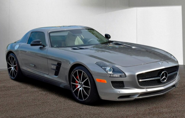 Mercedes-Benz SLS AMG GT bitcoin, crypto, luxury cars