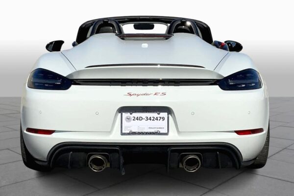 Porsche 718 Boxster back