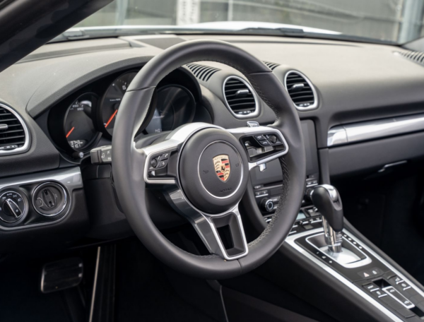 Porsche Boxster cockpit