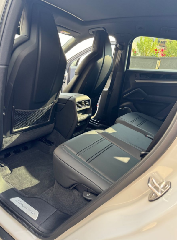 Porsche Cayenne rear seats