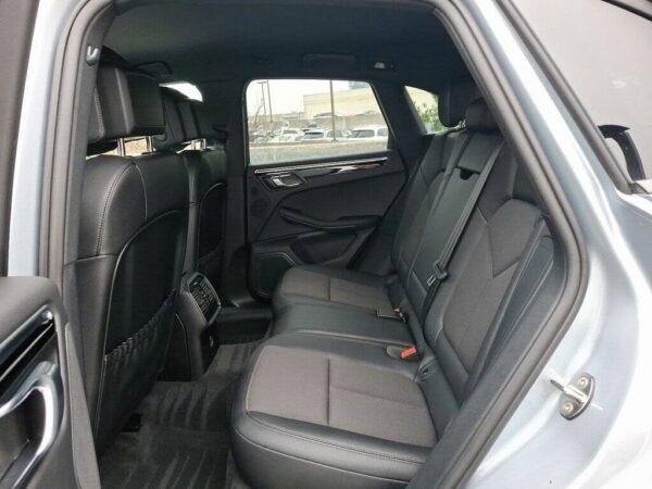 Porsche Macan rear seat