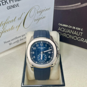 Pre-Owned USA | Patek Philippe Aquanaut bitcoin, crypto, luxury watches papers