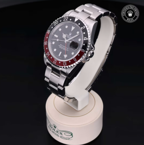 Pre-Owned Rolex GMT-Master II dial