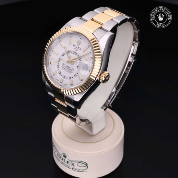 Pre-Owned Rolex Sky-Dweller dial