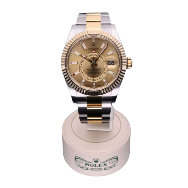 Pre-Owned | Rolex Sky-Dweller bitcoin, crypto, luxury watches