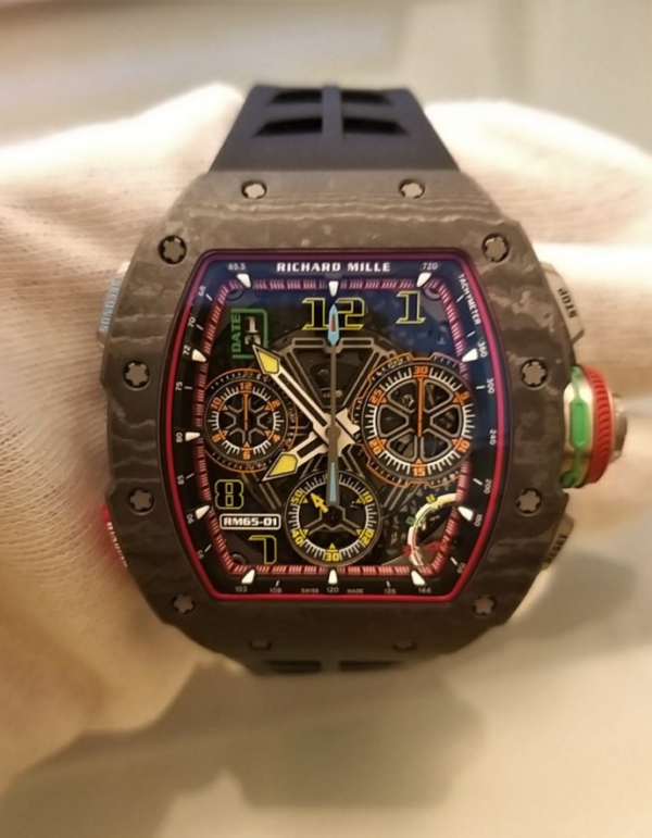 Richard Mille RM65-01 Black Carbon - Image 5