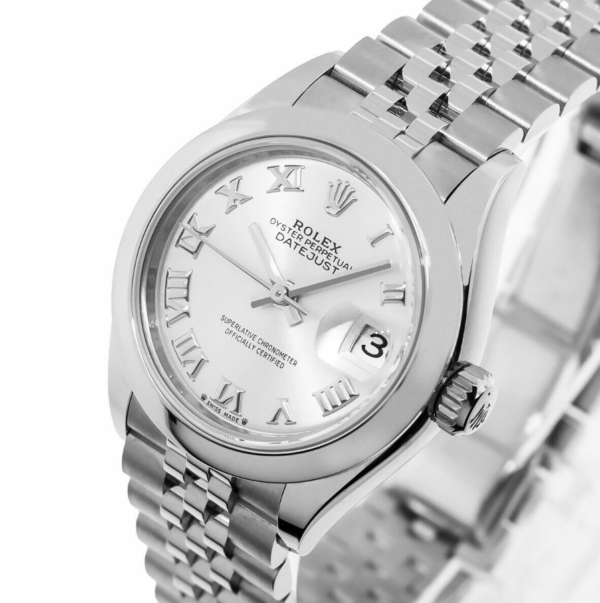 Rolex Lady-Datejust 28mm White Dial dial