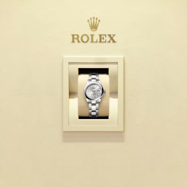 Rolex Lady-Datejust 28mm Silver Dial - Image 6