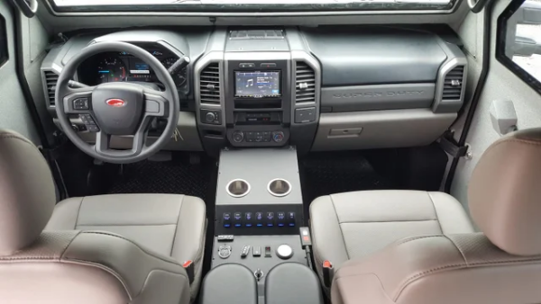 Terradyne Gurkha cockpit