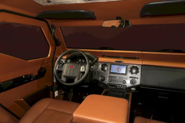 Terradyne Gurkha cockpit