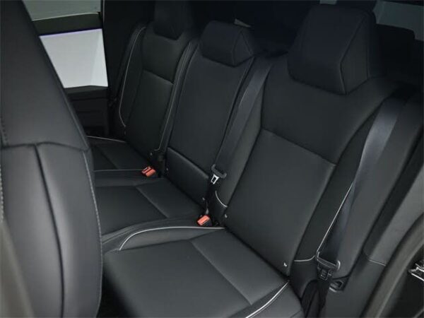 Tesla Cybertruck rear seat