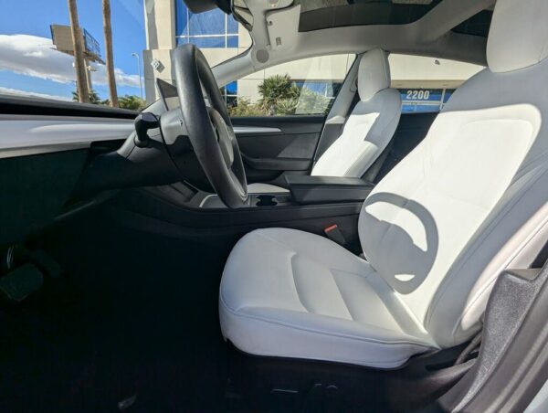 Tesla Model 3 front seat